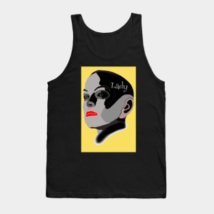 Bold Gothic Woman Tank Top